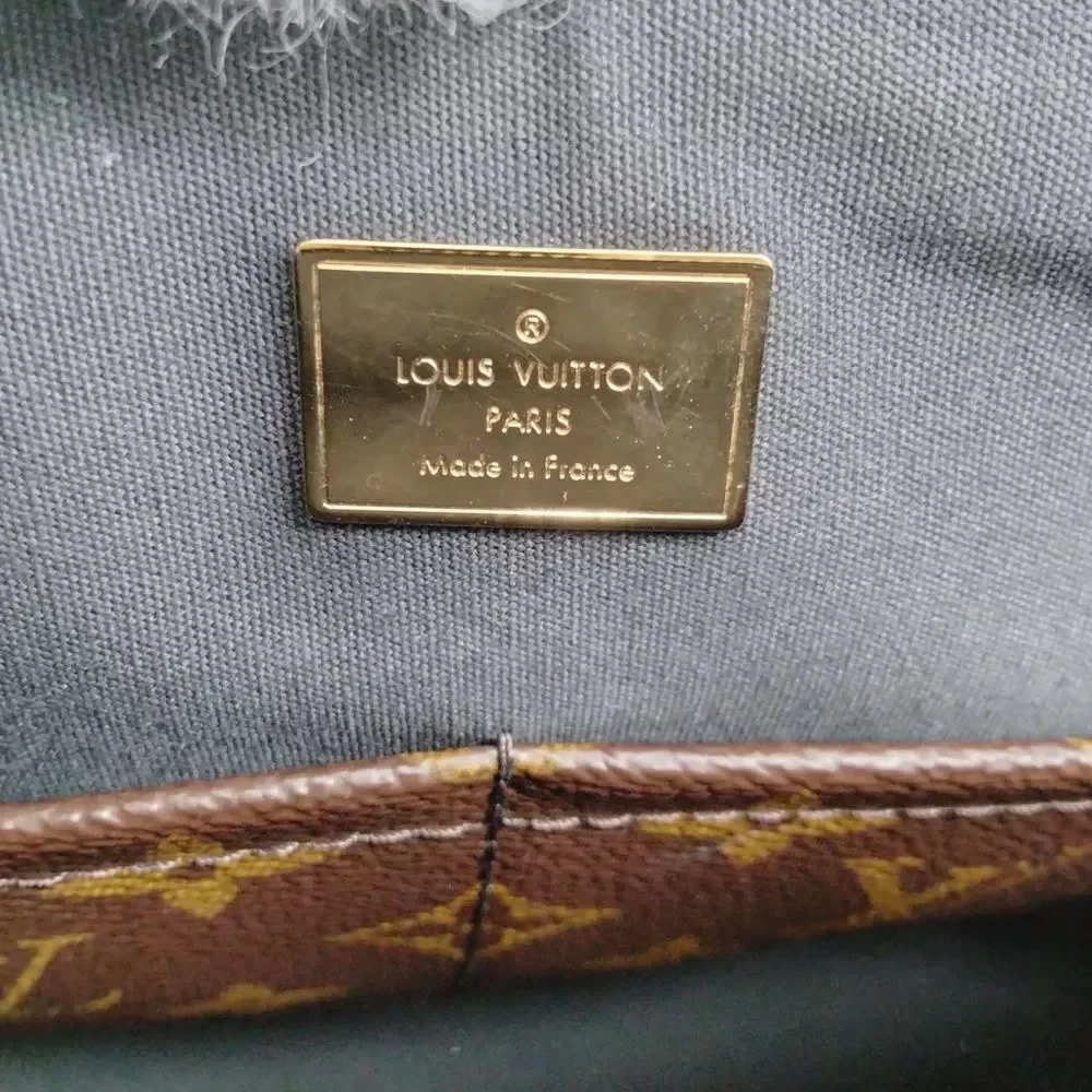 Louis Vuitton LV Handbag M54626 Miroir Black Patent LV Canvas Top Handle Tote - Picture 13 of 16